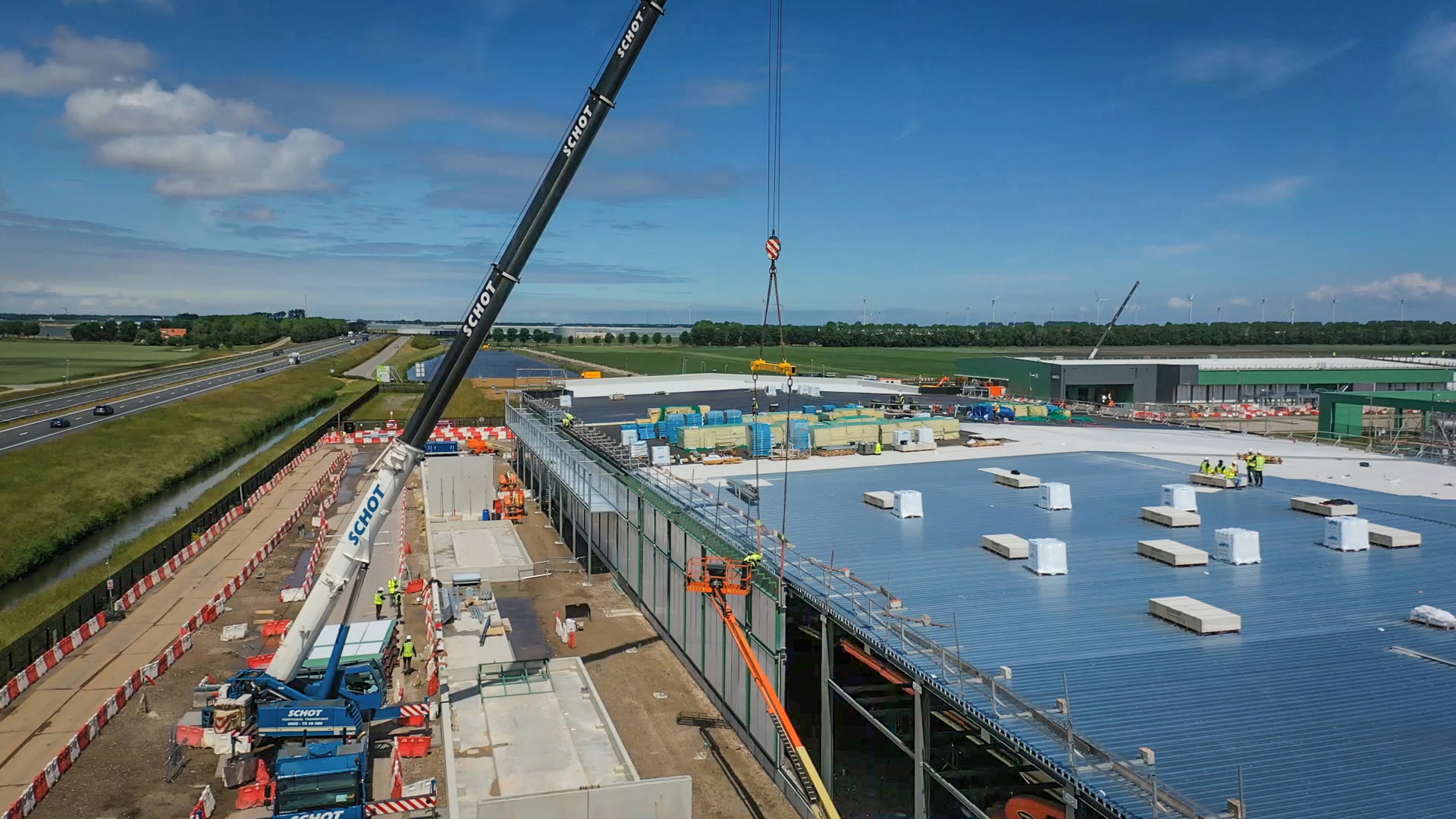 De Bouw Van Datacenters In Amerstam