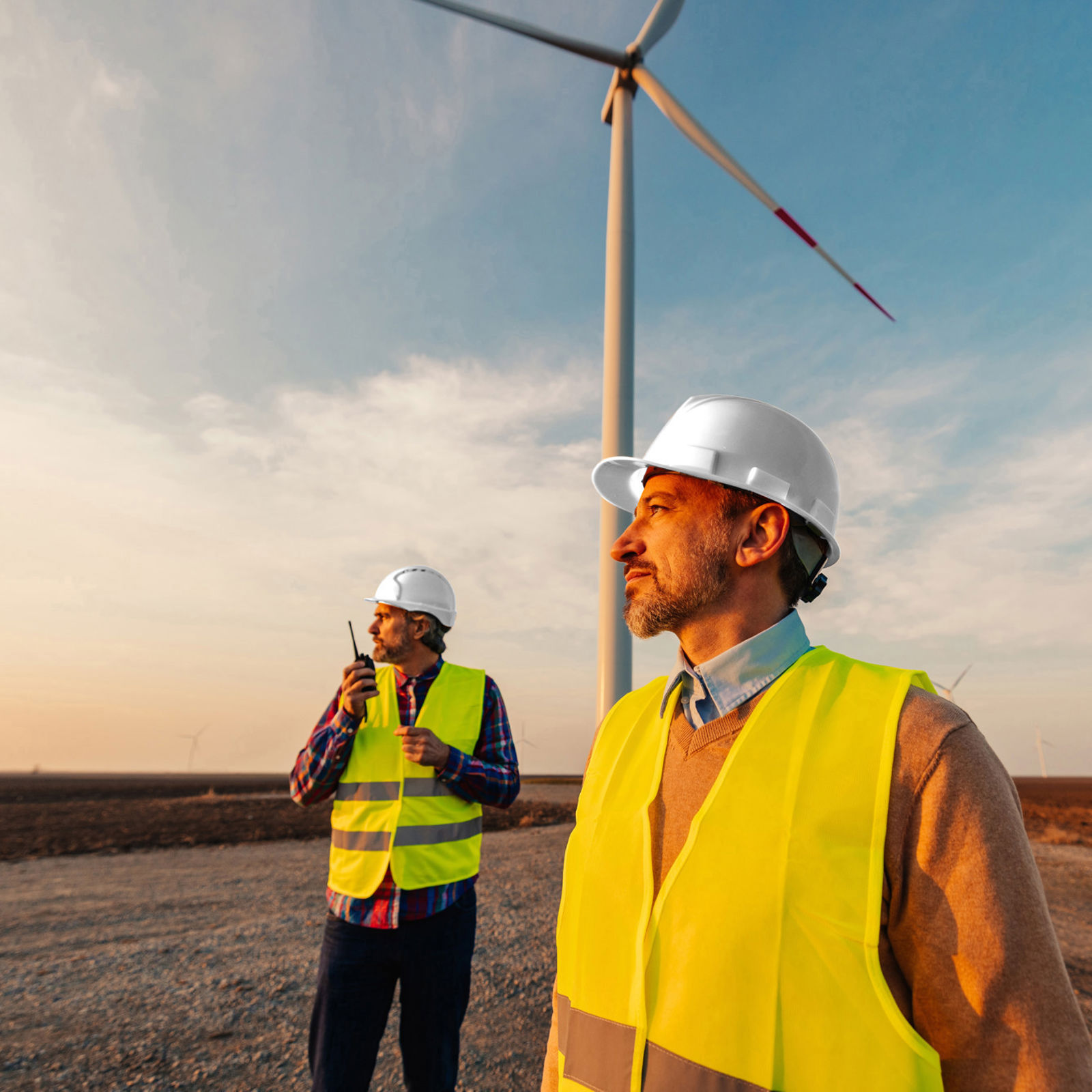 Technisch Specialisten Controleren Windmolen
