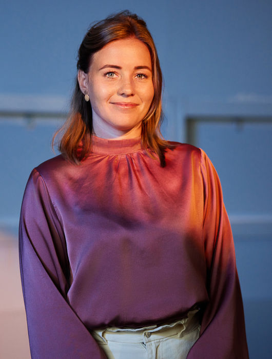 Portretfoto Tineke Postma, Office Manager Sensor