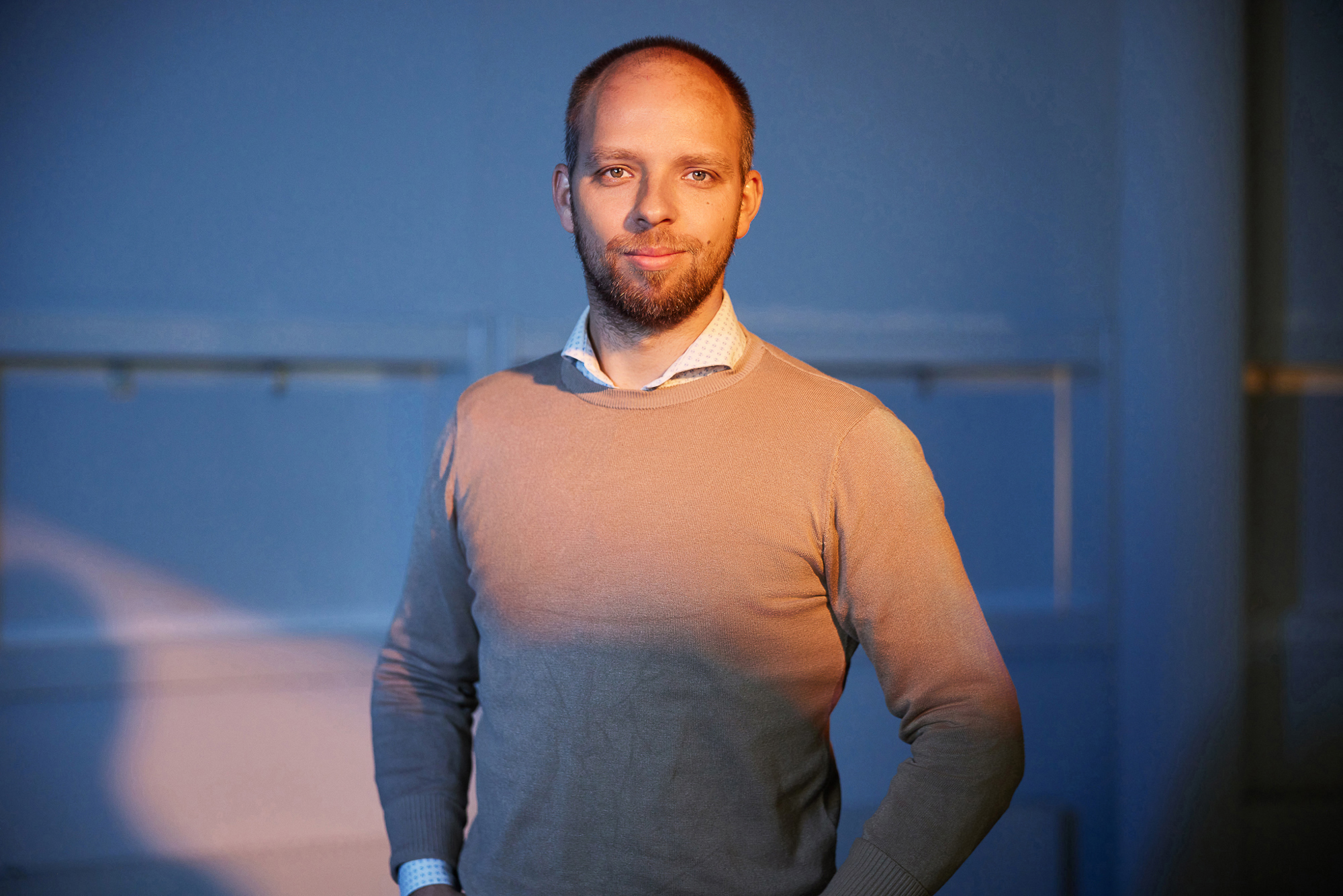 Portretfoto Marco De Jong, Consultant Sensor