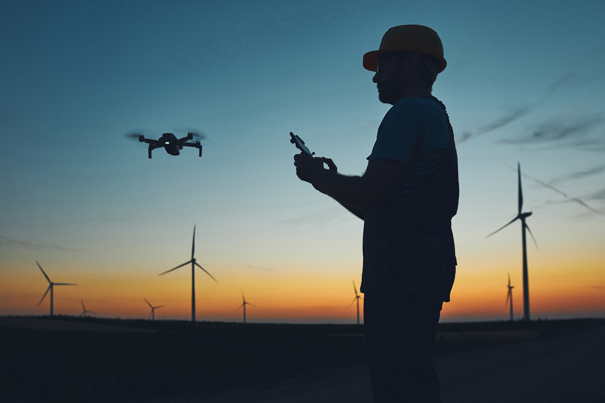 Supervisor Met Drone