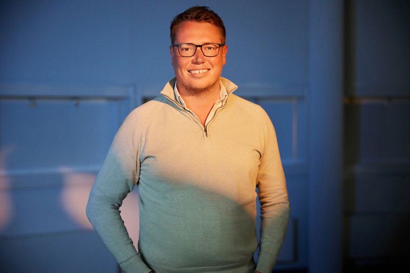 Portretfoto Tjeerd Van Der Veen, Consultant Sensor